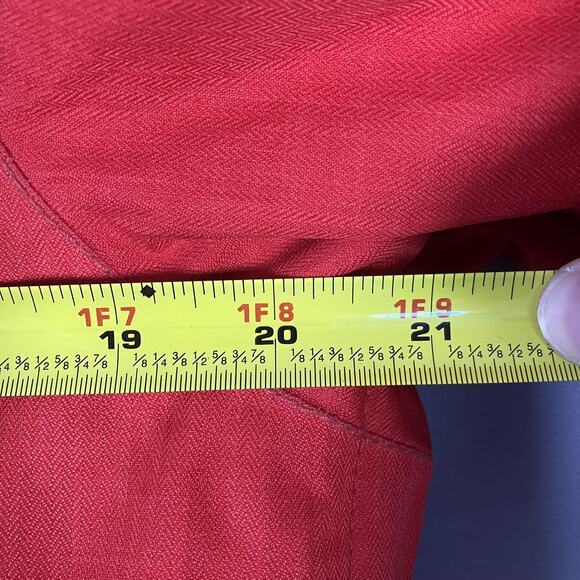 Levi's x 686 Jacket Womens Large Red Snowboard Ski Faux Fur Hood Sherpa Lined - Picture 5 of 16